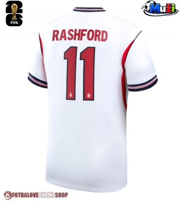 Anglie Marcus Rashford #11 Domácí Dres MS 2026 Krátkým Rukávem